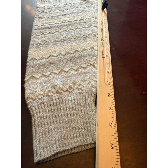 Womens SO Grey Chevron Patterned Lounge Pants Cotton/Polyester Blend XL - Picture 7 of 8